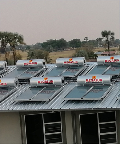 Rooftop Water heating solution